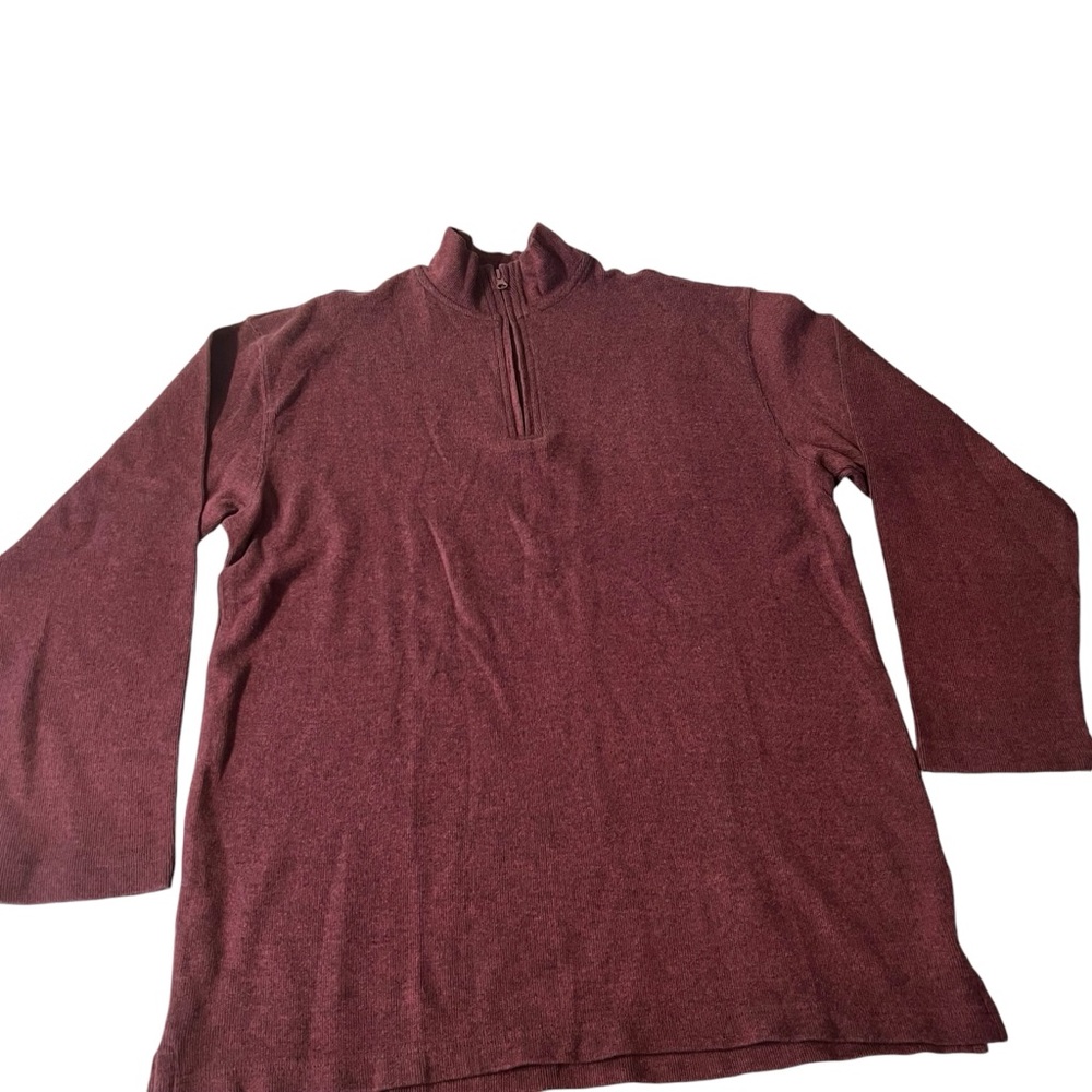 George - Men’s 1/4 Zip Sweater Sz LG